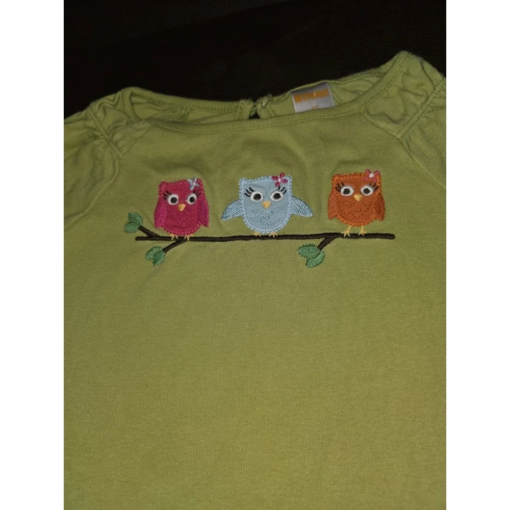 Gymboree outlet fall homecoming owl top size 5t